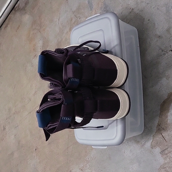 Nike AF1 Purple patten leather - Picture 4 of 5